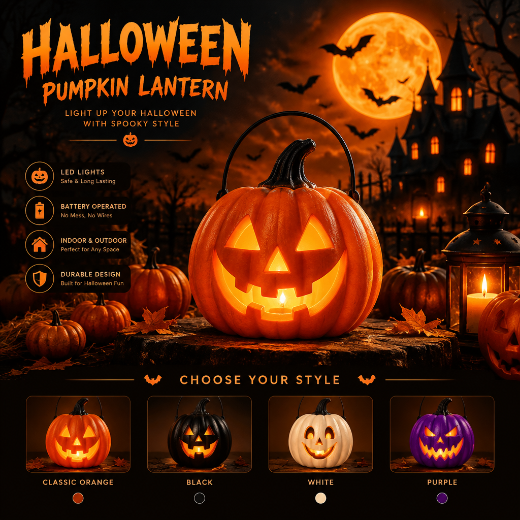 Halloween Decor Set Styles Vintage Wooden Indoor Decorations for Shelf Decoration Featuring Elements Such as Ghosts Pumpkins